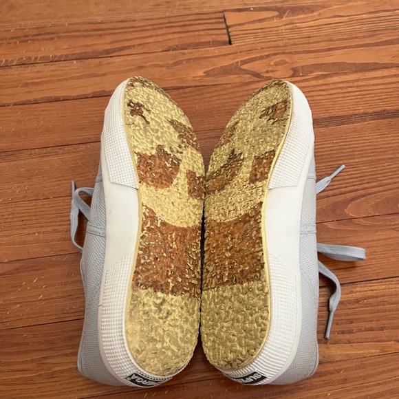 Superga sneakers, light blue canvas, size 38 - Picture 8 of 8